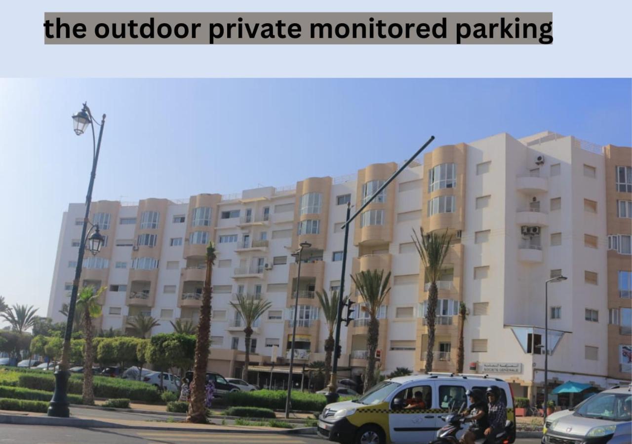 Appartement Julia Au Centre Ville Agadir Dans Residence Borj Dalat Экстерьер фото