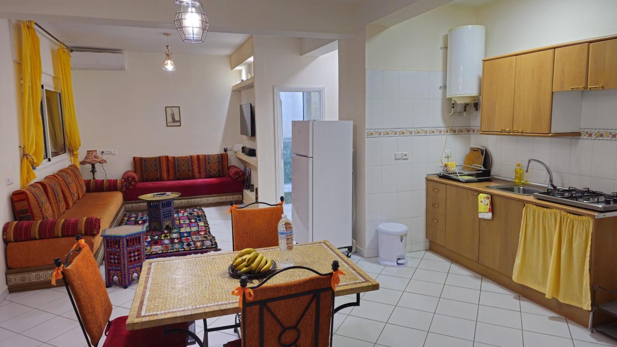 Appartement Julia Au Centre Ville Agadir Dans Residence Borj Dalat Экстерьер фото